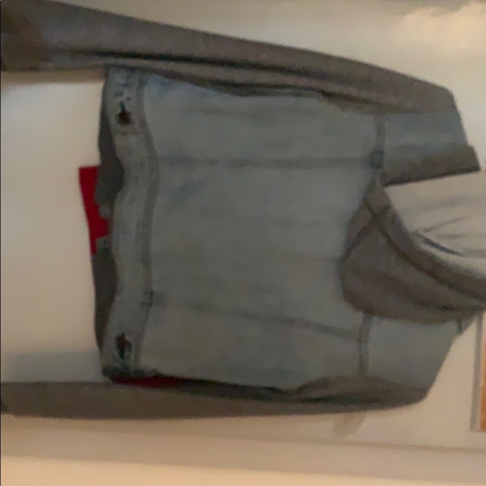 American eagle sweater / jean jacket